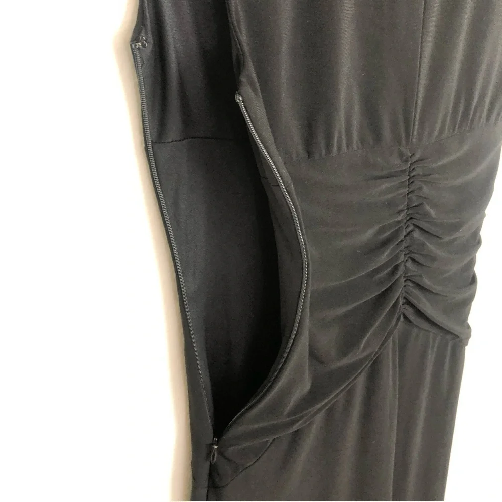 Vintage Laundry by Shelli Segal Sleeveless Ruched Waist Dress